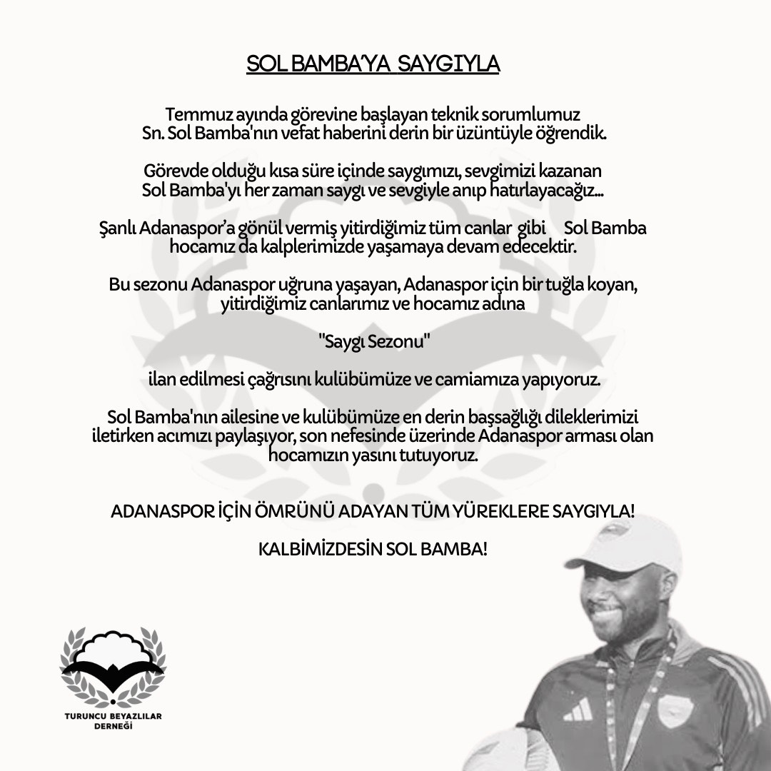 Sol BAMBA’ya Saygıyla